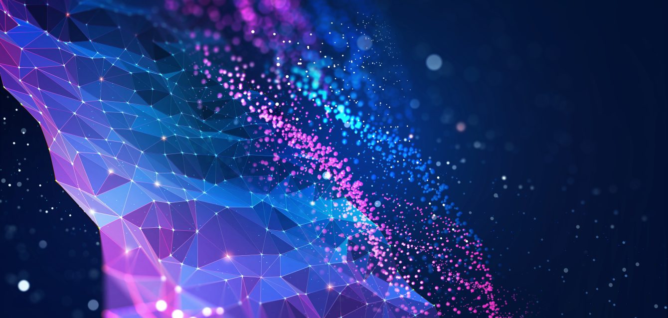 Abstract,Neural,Network,3d,Illustration.,Big,Data,Concept.,Global,Database