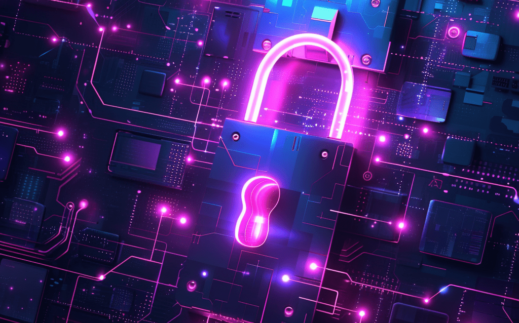 ringoflamingo_secure_private_network_semi-abstract_concept_illu_d65f9164-75d3-4aed-850f-43406fb6da66