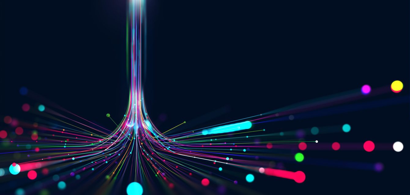 shutterstock_1932969116_large-scaled Data movement graphic image to represent movement of data and compliance